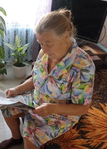 Беседа «Час здоровья» с получателями социальных услуг