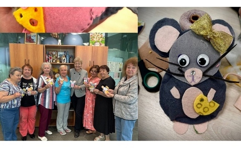 Мастер-класс по изготовлению игольницы «Мышкино счастье»