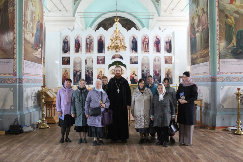 Паломническая поездка в храм Живоначальной Троицы с. Байково.