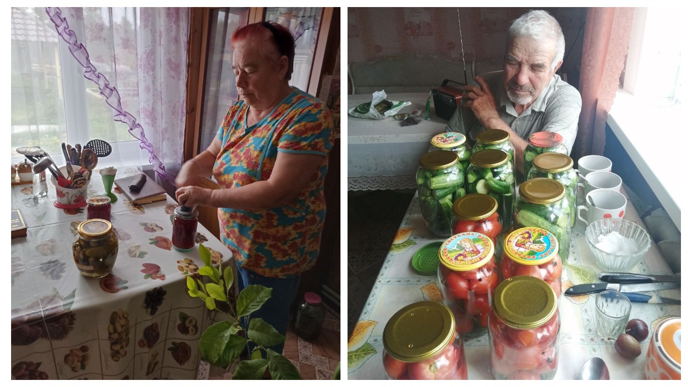 Помогаем обслуживаемым с уборкой урожая