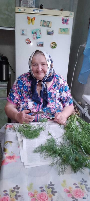 Сушка зелени на зиму.