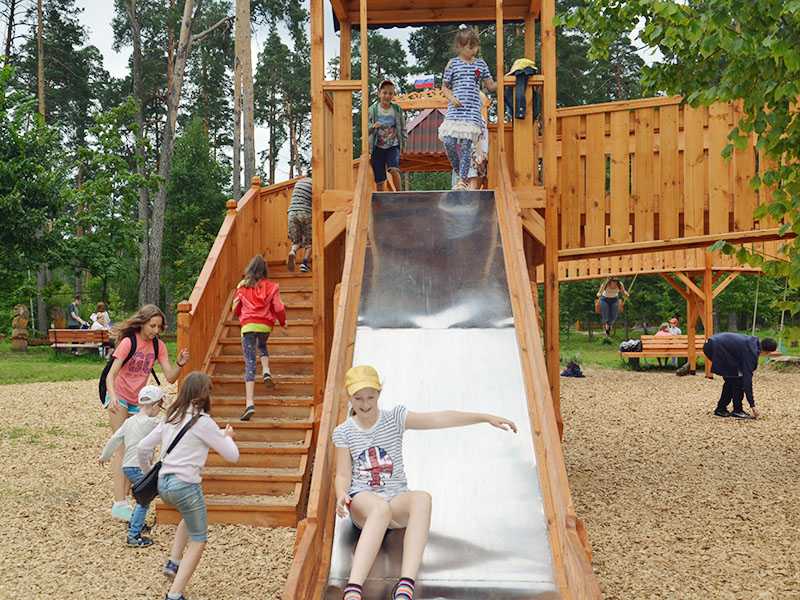 С детьми из лагеря состоялся поход в парк КиО
